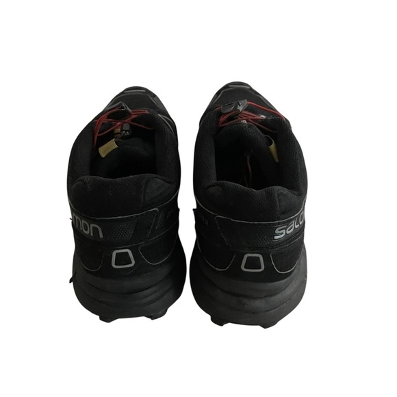 Salomon Speedcross 3 Black and Red Men\'s Shoes Size 8.5 main image 7